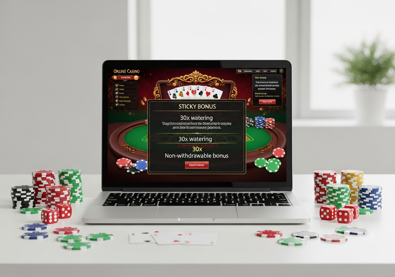 Understanding Sticky Bonus Terms In Online Casinos